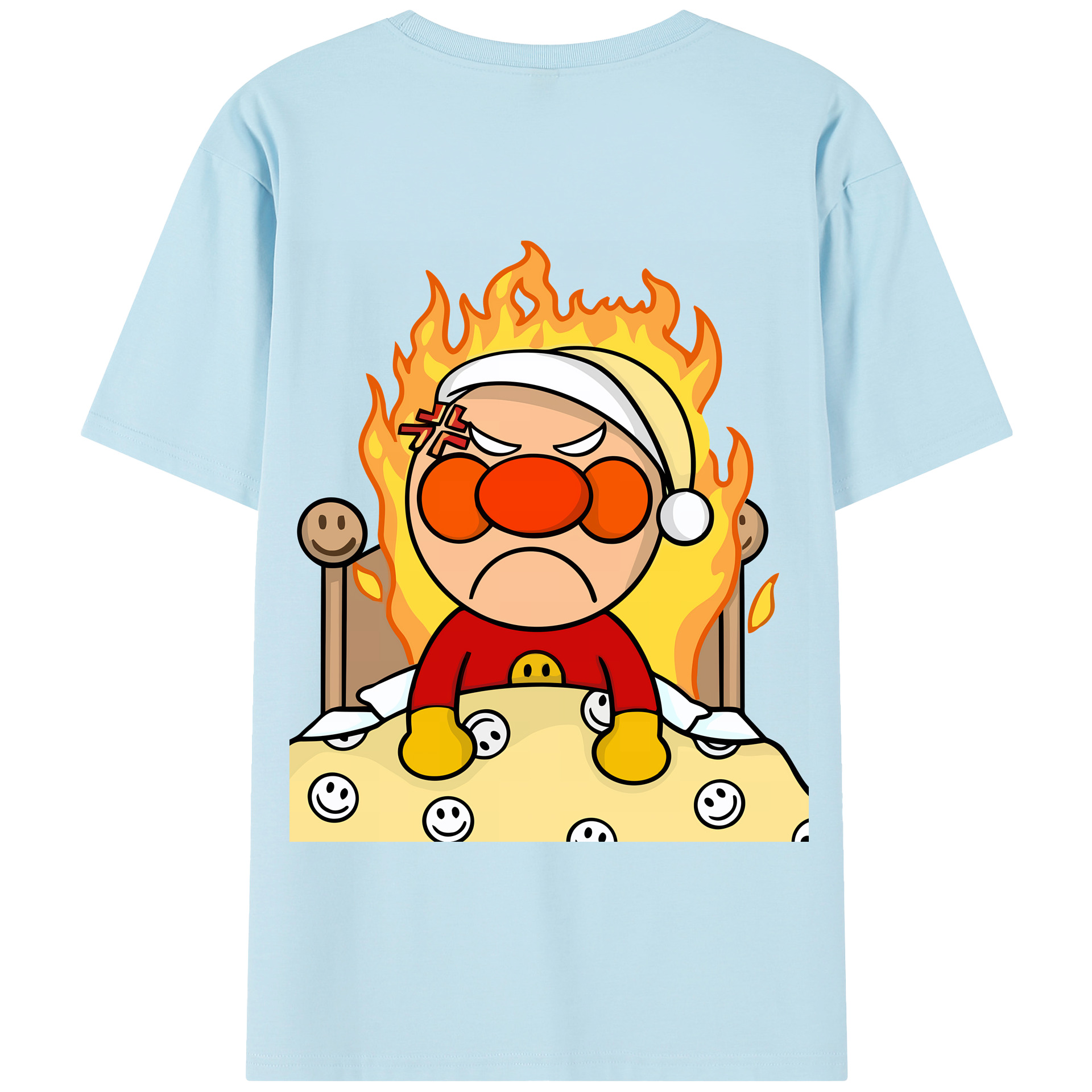 （画像用） アンパンマン Anpanman 綿100％半袖Tシャツ（背面プリント）